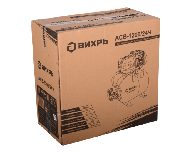 Насосная станция ВИХРЬ АСВ-1200/24Ч в Новосибирске