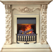 Каминокомплект Adriana - Cлоновая кость с очагом Danville Brass FB2 Каминокомплект Adriana - Cлоновая кость с очагом Danville Brass FB2