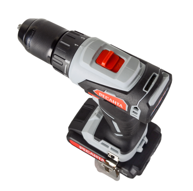 Дрель-шуруповерт аккумуляторная Ресанта ДА-20-2ЛК-Б (2,0 А/ч) (бесщеточный двигатель) в Новосибирске