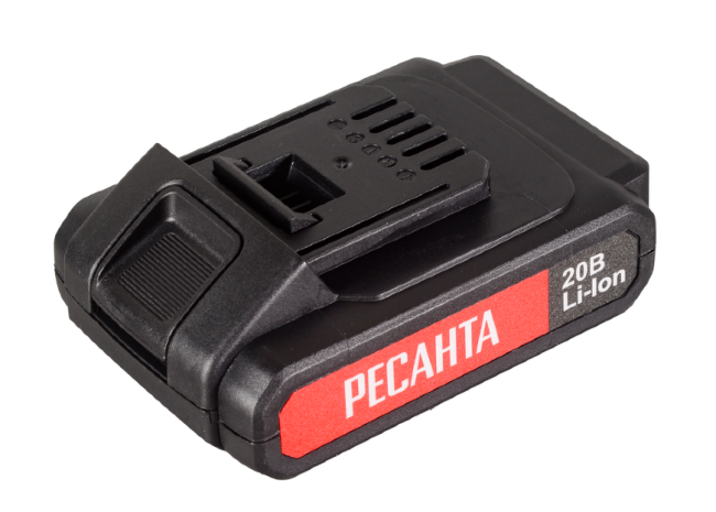 Дрель-шуруповерт аккумуляторная Ресанта ДА-20-2ЛК-Б (2,0 А/ч) (бесщеточный двигатель) в Новосибирске