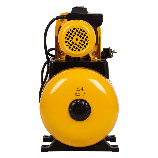 Насосная станция PS1000Х, 1000 Вт, 3500 л/ч, ресивер 24 л, подъем 44 м, нержавейка Denzel в Новосибирске