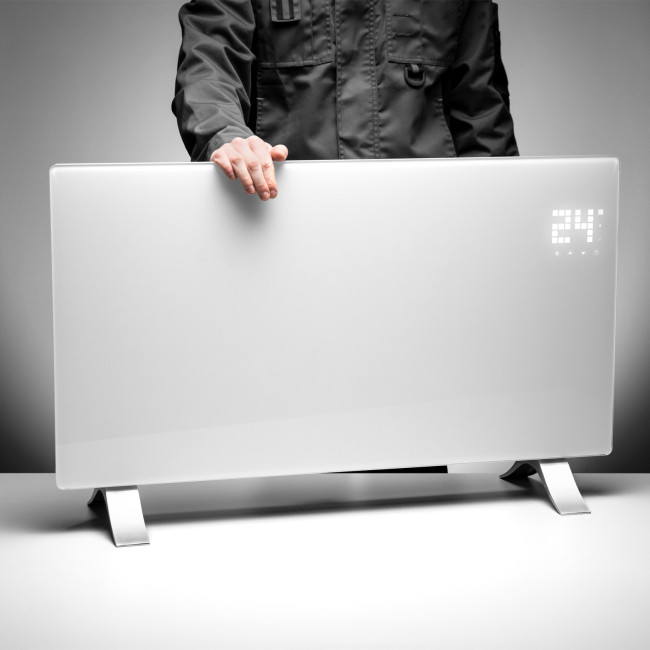 Конвектор электрический OptiPrime-2000, Wi-Fi, тачскрин, цифровой термостат, 2000 Вт Denzel в Новосибирске