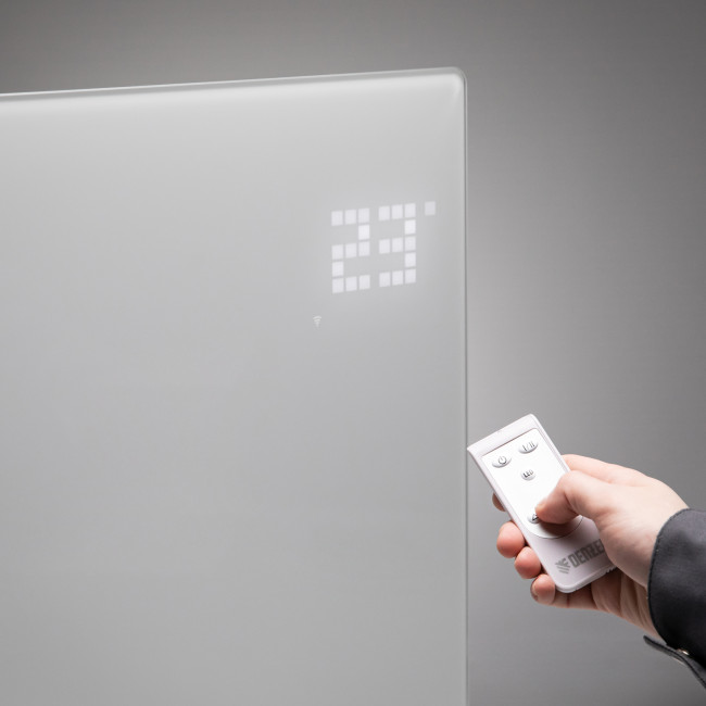 Конвектор электрический OptiPrime-2000, Wi-Fi, тачскрин, цифровой термостат, 2000 Вт Denzel в Новосибирске