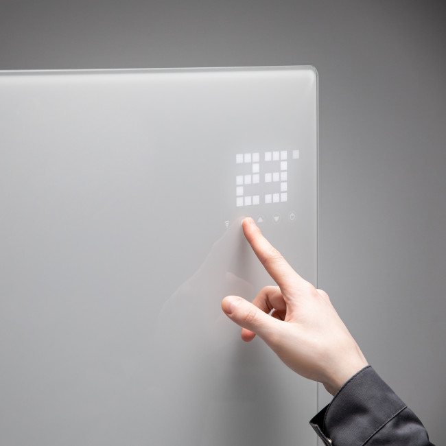 Конвектор электрический OptiPrime-2000, Wi-Fi, тачскрин, цифровой термостат, 2000 Вт Denzel в Новосибирске