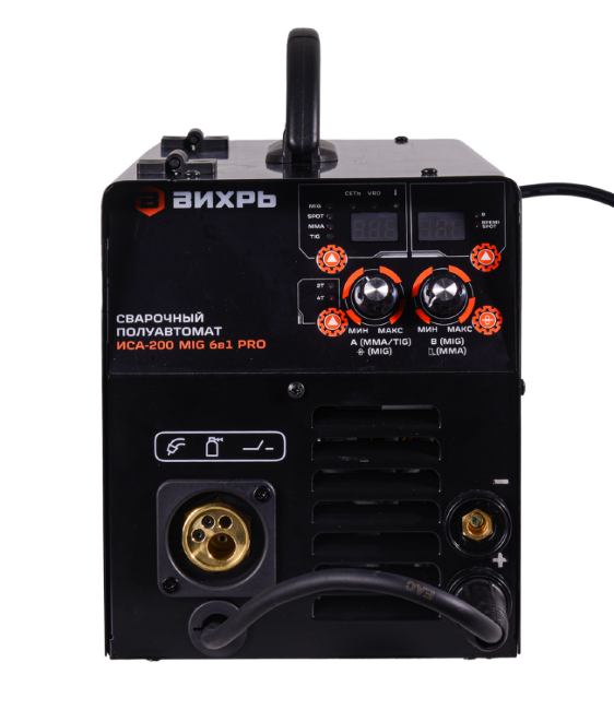Сварочный полуавтомат Вихрь ИСА-200 MIG 6в1 PRO в Новосибирске