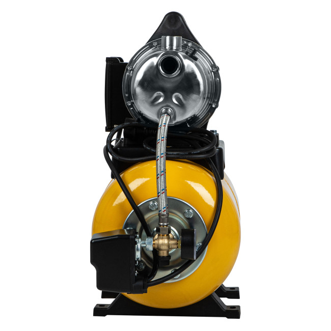 Насосная станция PS800X, 800 Вт, 3200 л/ч, ресивер 24 л, подъем 38 м, нержавейка Denzel в Новосибирске