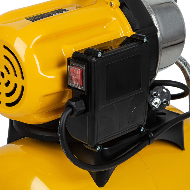 Насосная станция PS800X, 800 Вт, 3200 л/ч, ресивер 24 л, подъем 38 м, нержавейка Denzel в Новосибирске