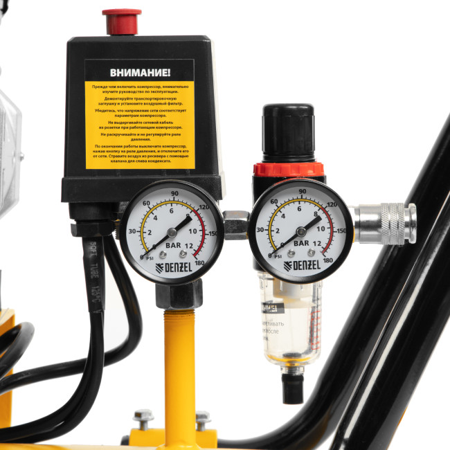 Компрессор безмасляный, малошумный DLS 1800/100,1800 Вт, 3x600, 100 л, 345 л/мин Denzel в Новосибирске Компрессор безмасляный, малошумный DLS 1800/100,1800 Вт, 3x600, 100 л, 345 л/мин Denzel в Новосибирске