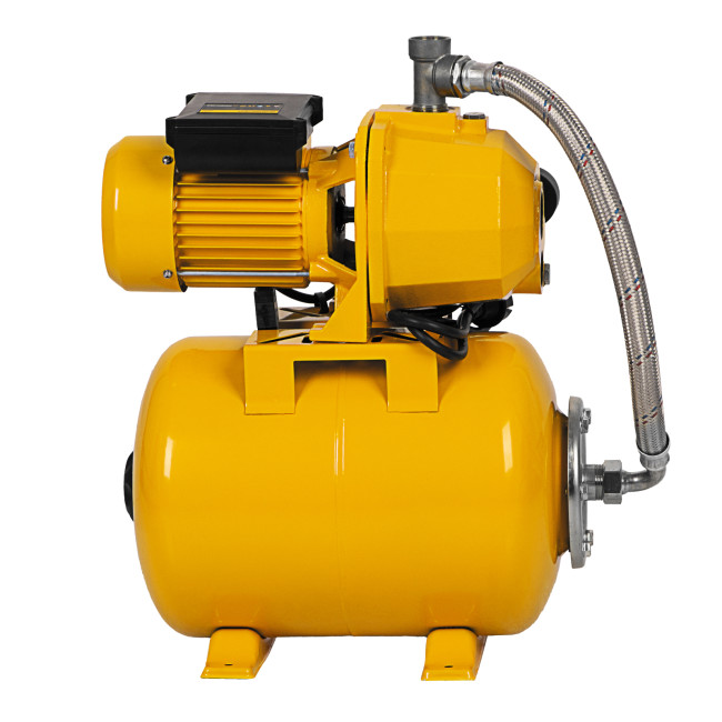 Насосная станция эжекторная PSD800C, 800 Вт, 2400 л/ч, ресивер 24 л, всасывание 20 м Denzel в Новосибирске