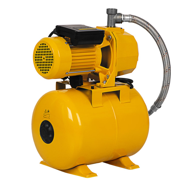 Насосная станция эжекторная PSD800C, 800 Вт, 2400 л/ч, ресивер 24 л, всасывание 20 м Denzel в Новосибирске