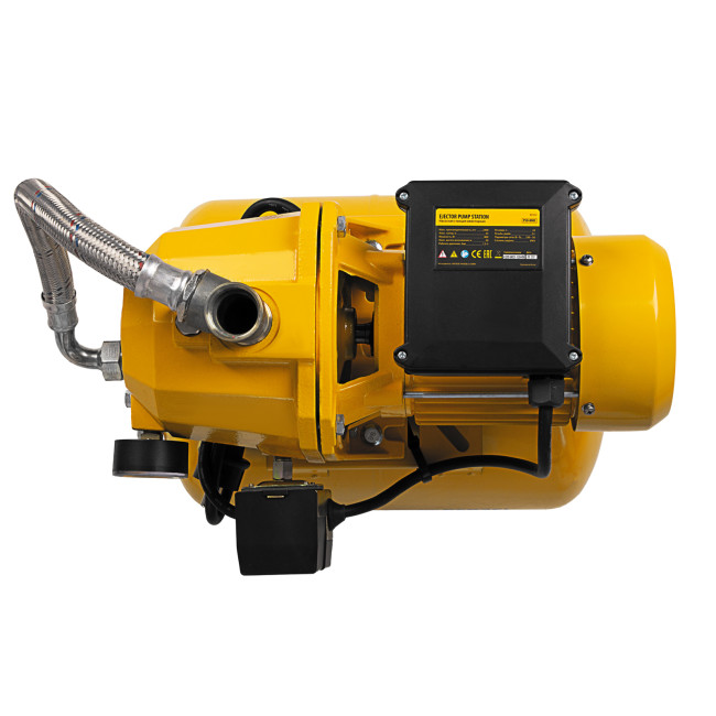 Насосная станция эжекторная PSD800C, 800 Вт, 2400 л/ч, ресивер 24 л, всасывание 20 м Denzel в Новосибирске