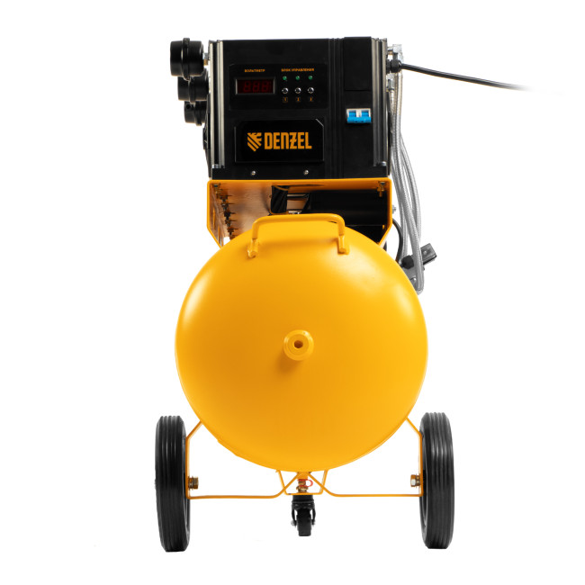 Компрессор безмасляный, малошумный DLS 2250/100, 2250 Вт, 3x750, 100 л, 410 л/мин блок управления/ Denzel в Новосибирске Компрессор безмасляный, малошумный DLS 2250/100, 2250 Вт, 3x750, 100 л, 410 л/мин блок управления/ Denzel в Новосибирске