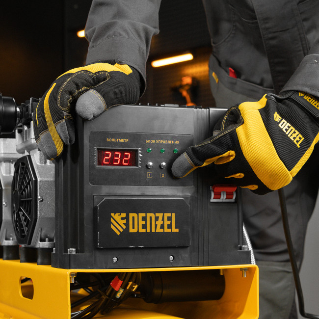 Компрессор безмасляный, малошумный DLS 2250/100, 2250 Вт, 3x750, 100 л, 410 л/мин блок управления/ Denzel в Новосибирске Компрессор безмасляный, малошумный DLS 2250/100, 2250 Вт, 3x750, 100 л, 410 л/мин блок управления/ Denzel в Новосибирске