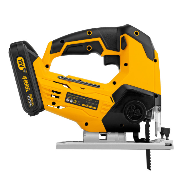 Лобзик аккумуляторный CJ-80, 18В Li-Ion Denzel в Новосибирске