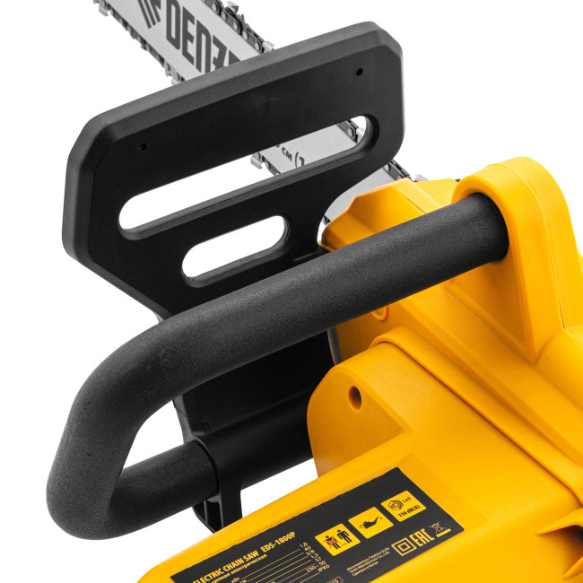 Пила цепная электрическая EDS-1800P, 1.8 кВт,поперечная, шина 40 см, шаг 3/8, паз 1.3 мм, 57 звеньев Denzel в Новосибирске