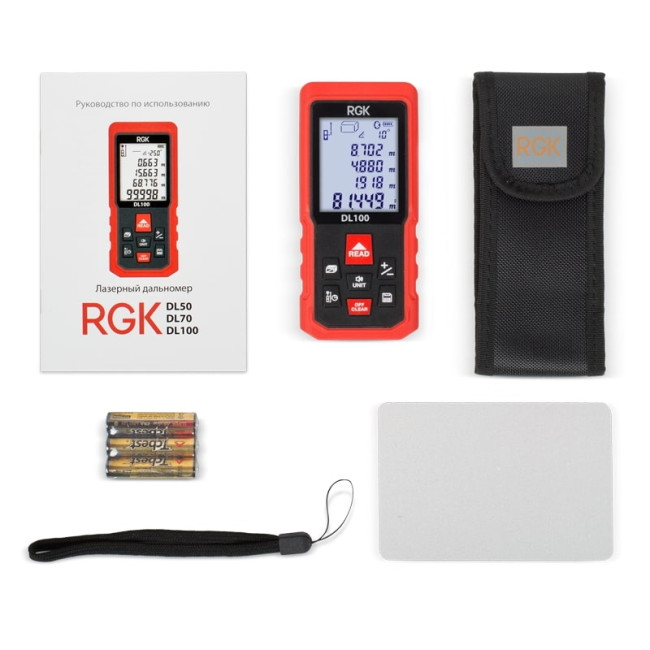 Лазерный дальномер RGK DL100 в Новосибирске