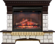 Каминокомплект Pierre Luxe - Венге / Белый с очагом Symphony 26'' DF2608-INT Каминокомплект Pierre Luxe - Венге / Белый с очагом Symphony 26'' DF2608-INT