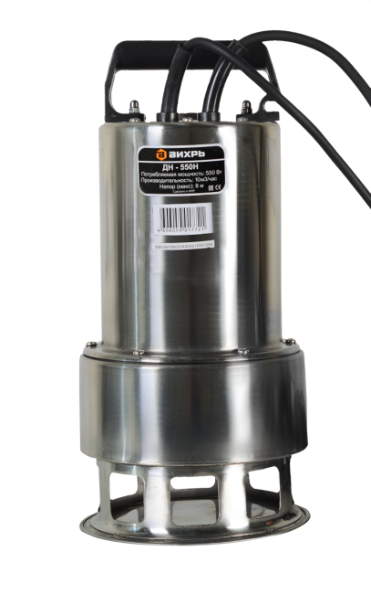 Дренажный насос ВИХРЬ ДН-550Н в Новосибирске