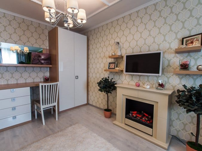 Каминокомплект Suite -  Алебастр с очагом Albany в Новосибирске