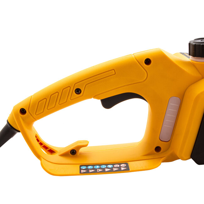 Пила цепная электрическая EDS-2000P, 2 кВт,поперечная, шина 40 см, шаг 3/8, паз 1.3 мм, 57 звеньев Denzel в Новосибирске