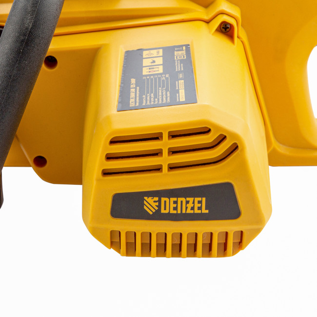 Пила цепная электрическая EDS-2000P, 2 кВт,поперечная, шина 40 см, шаг 3/8, паз 1.3 мм, 57 звеньев Denzel в Новосибирске