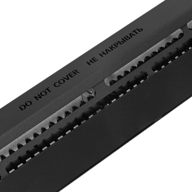 Конвектор электрический плинтусный ATRIC-300, 230 В, 300 Вт, ТЭН, черный Denzel в Новосибирске