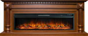 Каминокомплект Edinburg 60 - Орех с очагом Vision 60 LOG LED Каминокомплект Edinburg 60 - Орех с очагом Vision 60 LOG LED