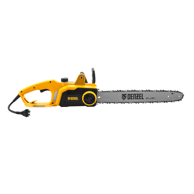Пила цепная электрическая EDS-2200P, 2.2 кВт,поперечная, шина 45 см, шаг 3/8, паз 1.3 мм, 63 звена Denzel в Новосибирске