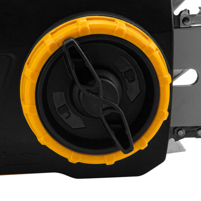 Пила цепная электрическая EDS-2200P, 2.2 кВт,поперечная, шина 45 см, шаг 3/8, паз 1.3 мм, 63 звена Denzel в Новосибирске