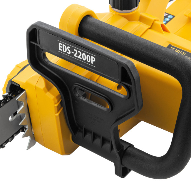 Пила цепная электрическая EDS-2200P, 2.2 кВт,поперечная, шина 45 см, шаг 3/8, паз 1.3 мм, 63 звена Denzel в Новосибирске