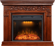 Каминокомплект Athena - Темный дуб с очагом Emerald 23 Каминокомплект Athena - Темный дуб с очагом Emerald 23