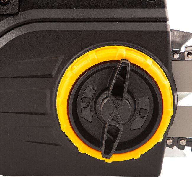 Пила цепная электрическая EDS-2000, 2 кВт,продольная, шина 40 см, шаг 3/8, паз 1.3 мм, 56 звеньев Denzel в Новосибирске