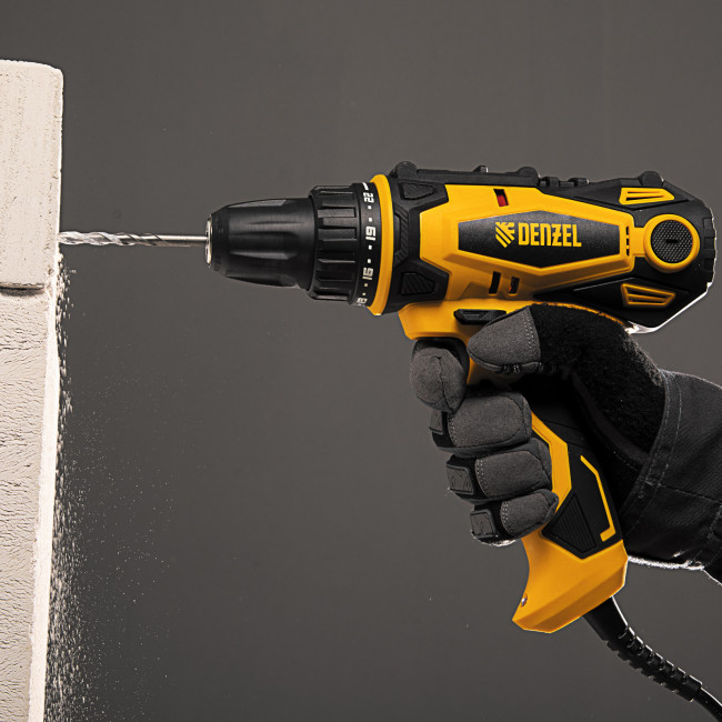 Дрель-шуруповерт сетевая SD-300-10 Denzel в Новосибирске