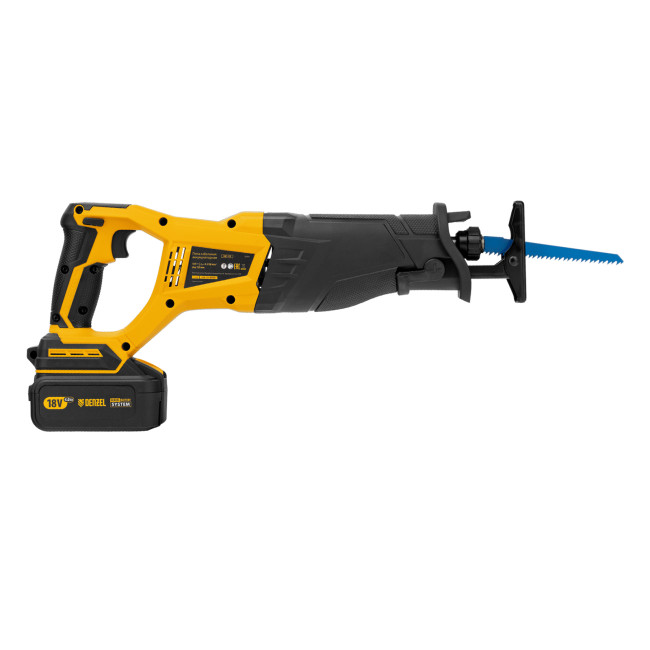 Пила сабельная аккумуляторная бесщет BRC-120,  18В Li-Ion Denzel в Новосибирске