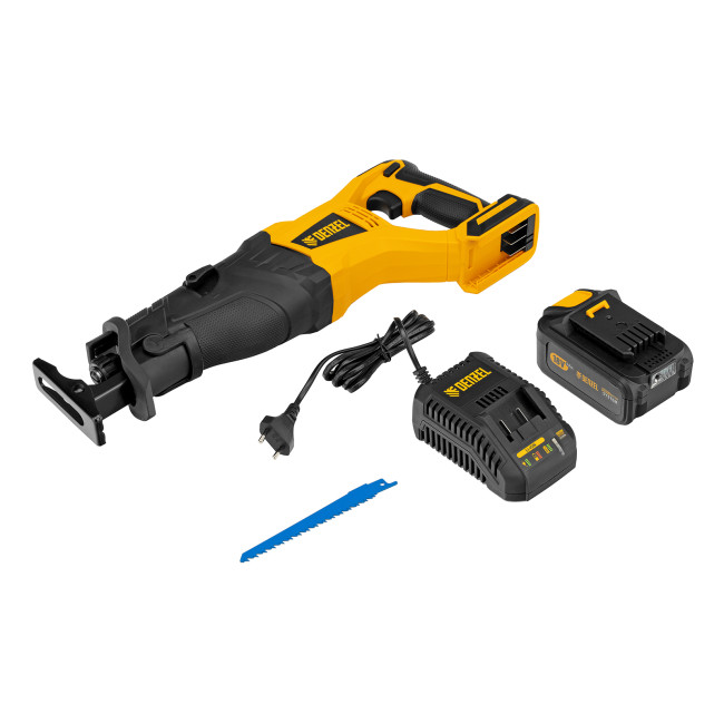 Пила сабельная аккумуляторная бесщет BRC-120,  18В Li-Ion Denzel в Новосибирске