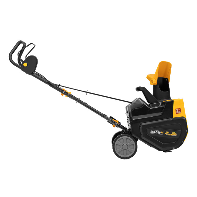 Снегоуборочная машина аккумуляторная, ESB-560Li, 560 мм, 40В, 2 АКБ 5 Ач, ЗУ, метал. шнек Denzel в Новосибирске