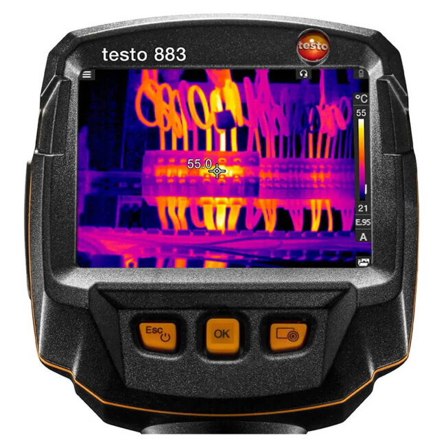 Тепловизор Testo 883 со стандартным объективом в Новосибирске