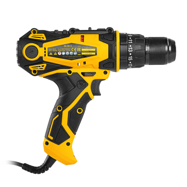 Дрель-шуруповерт сетевая ударная ISD-300-13 Denzel в Новосибирске