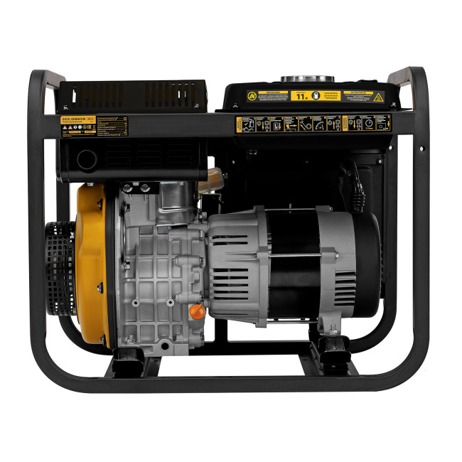 Генератор дизельный DES-32, 3,2 кВт, 230 В, 11 л, ручной стартер Denzel в Новосибирске