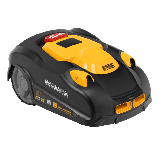Робот-газонокосилка Grass Master 1000  1000м², 3Ач, 28V, LCD дисплей, Wi-Fi Denzel в Новосибирске