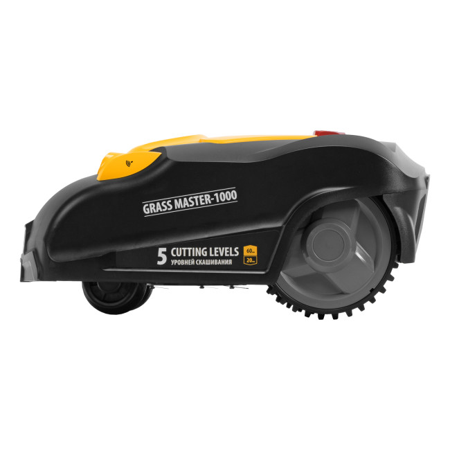 Робот-газонокосилка Grass Master 1000  1000м², 3Ач, 28V, LCD дисплей, Wi-Fi Denzel в Новосибирске