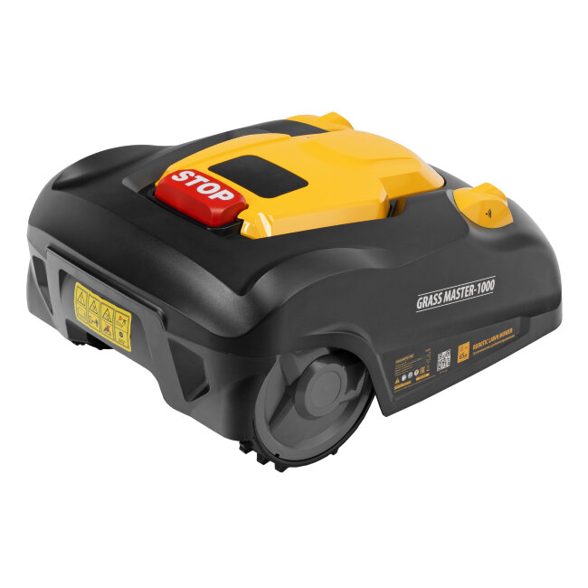 Робот-газонокосилка Grass Master 1000  1000м², 3Ач, 28V, LCD дисплей, Wi-Fi Denzel в Новосибирске