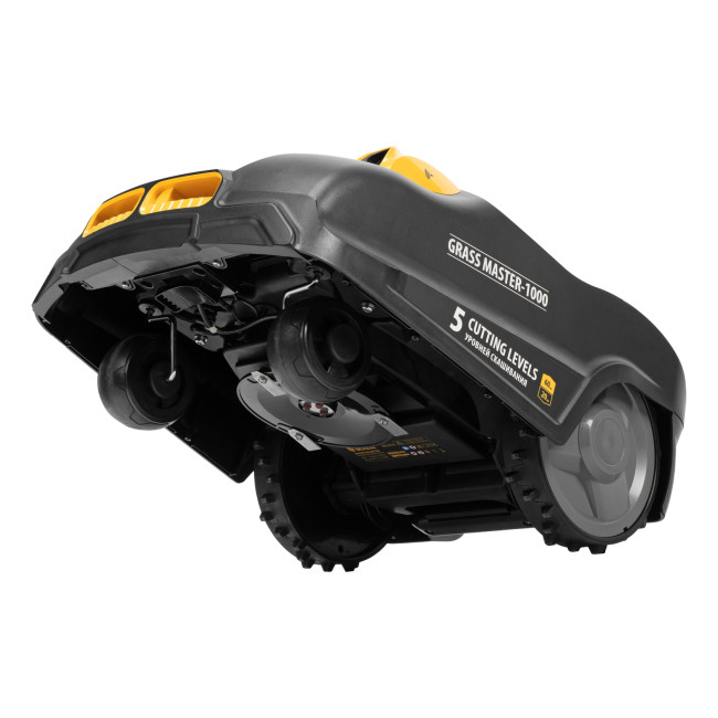 Робот-газонокосилка Grass Master 1000  1000м², 3Ач, 28V, LCD дисплей, Wi-Fi Denzel в Новосибирске