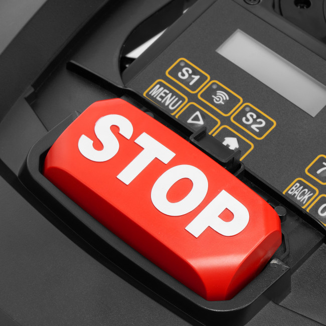 Робот-газонокосилка Grass Master 1000  1000м², 3Ач, 28V, LCD дисплей, Wi-Fi Denzel в Новосибирске