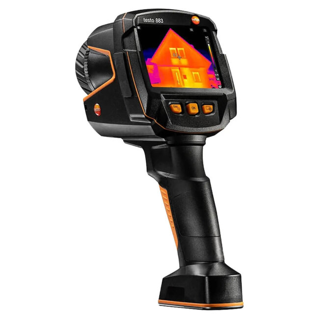 Тепловизор Testo 883 с 2 объективами и принадлежностями в Новосибирске