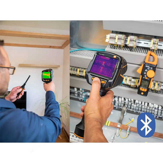 Тепловизор Testo 883 с 2 объективами и принадлежностями в Новосибирске