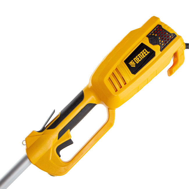 Триммер электрический TE-1100, 1100 Вт, 380 мм, катушка, разборная штанга Denzel в Новосибирске Триммер электрический TE-1100, 1100 Вт, 380 мм, катушка, разборная штанга Denzel в Новосибирске