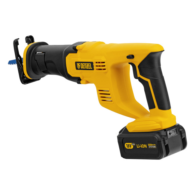 Пила сабельная аккумуляторная CRC-115, 18В Li-Ion Denzel в Новосибирске