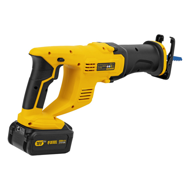 Пила сабельная аккумуляторная CRC-115, 18В Li-Ion Denzel в Новосибирске