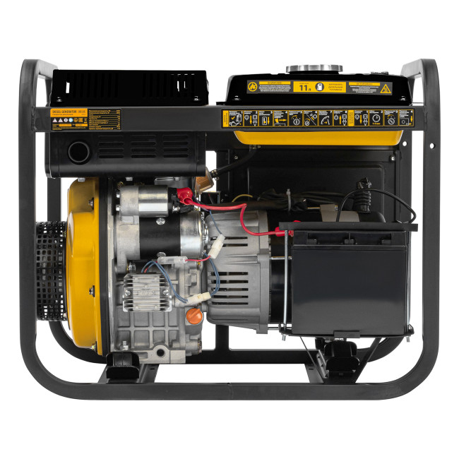 Генератор дизельный DES-32E, 3,2 кВт, 230 В, 11 л, электростартер Denzel в Новосибирске